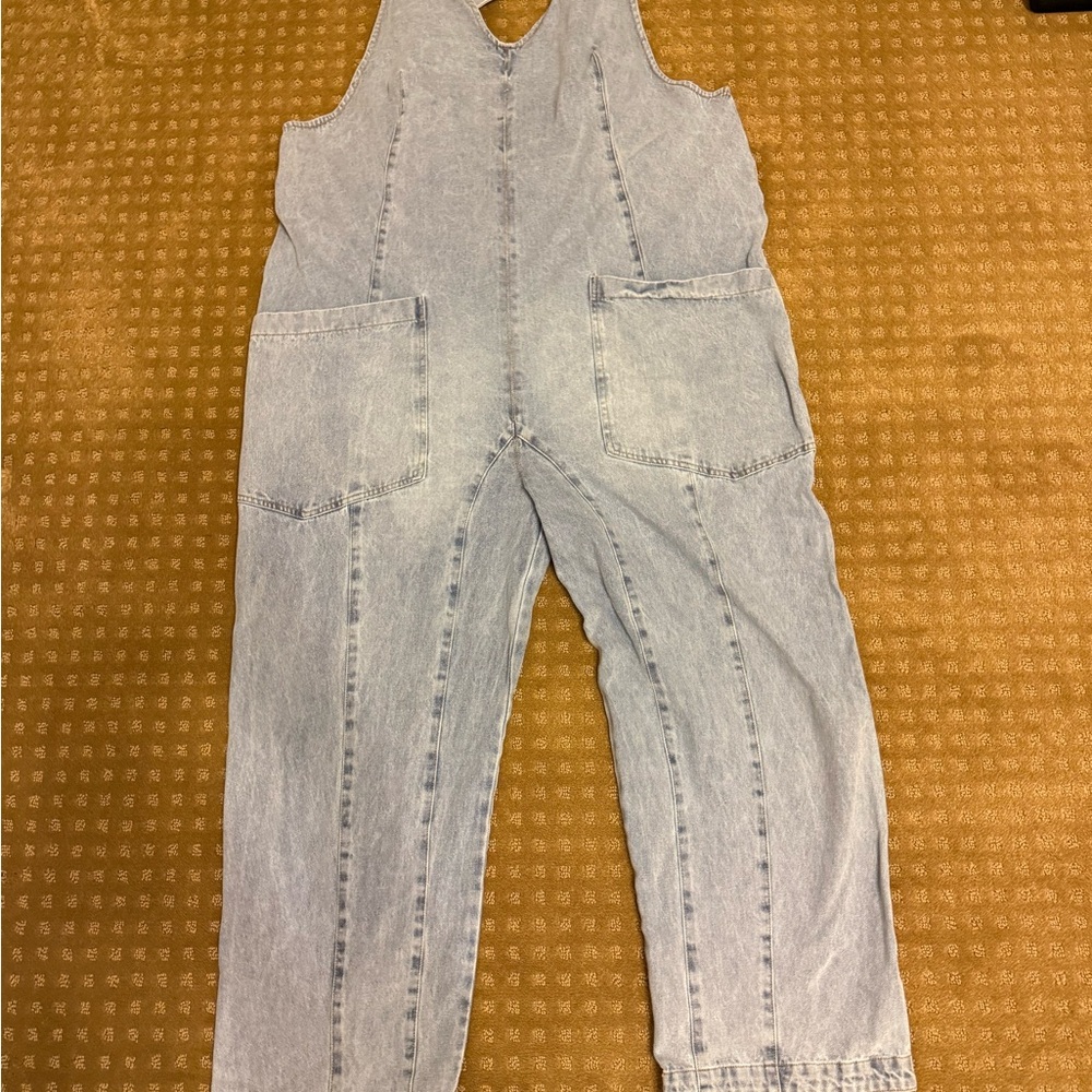 BiBi Light Blue Denim Top